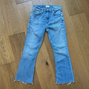 Citizens of Humanity Isola Mid Rise Cropped Boot Denim Jean - Size 25 - Like New